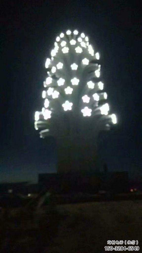 庭院雪花雕塑 公園雕塑 鍛造窗花雕塑