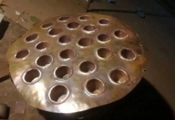 美陳蓮蓬雕塑 異形噴水雕塑 酒店植物雕塑