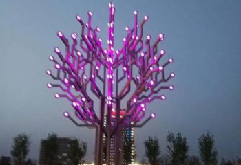 彩繪雪花雕塑 電鍍現代窗花雕塑 公園雕塑