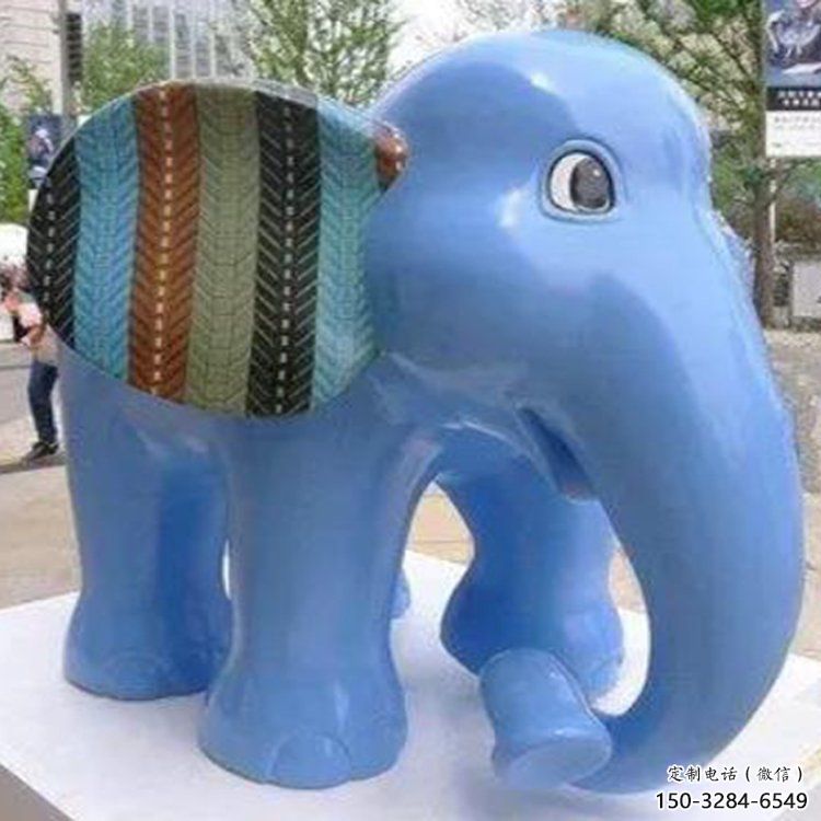 大象雕塑訂做供需，景區雕塑，烤漆彩繪大象雕塑定價