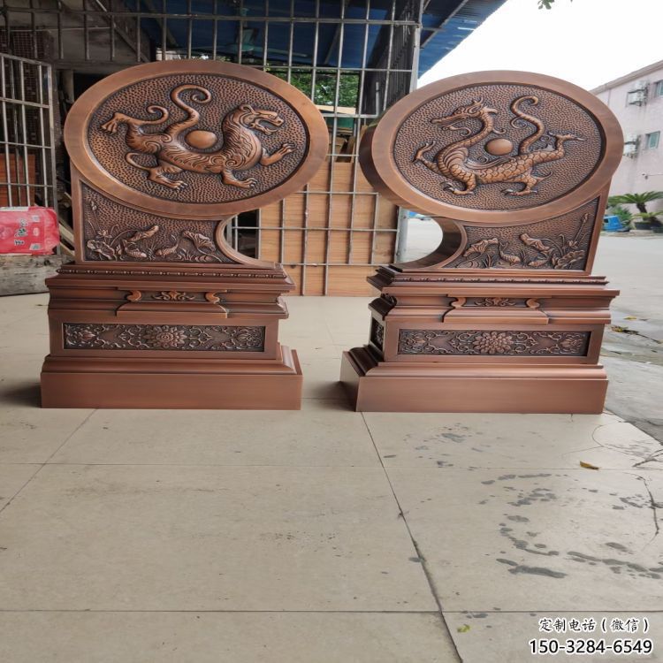 神獸浮雕通用，街景小品，動物浮雕制造廠家