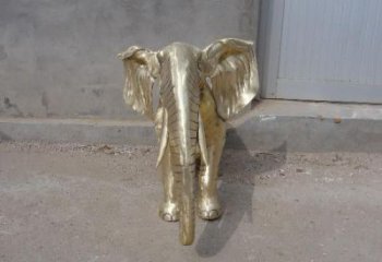 商場大象雕塑批發，美陳雕塑，銅大象雕塑標準