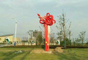 政府中國(guó)結(jié)雕塑