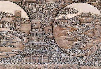 庭院浮雕訂做，街景小品，戶(hù)外城堡浮雕制作
