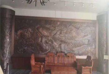 門(mén)口浮雕點(diǎn)擊，地標(biāo)擺件，鑄銅城堡浮雕承接