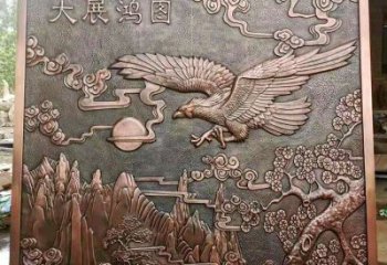 公園老鷹浮雕服務(wù)商，景觀雕塑，動(dòng)物浮雕選定
