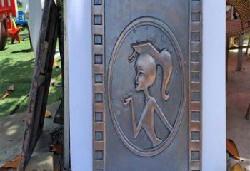 彩繪浮雕生產，景區案例，彩繪人物浮雕優選