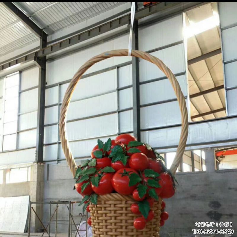 社區果籃雕塑精選，景區雕塑，環境蔬菜果籃雕塑提供