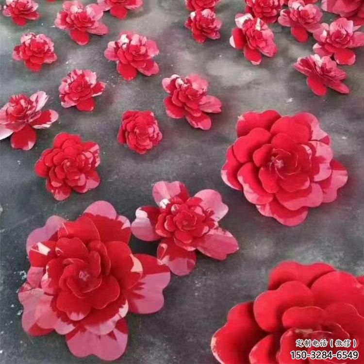 紀念花籃雕塑生產(chǎn)，廣場雕塑，玫瑰花花籃雕塑展品