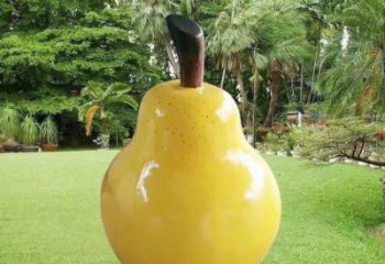 果籃雕塑觀賞型，景區雕塑，鴨梨果籃雕塑指用