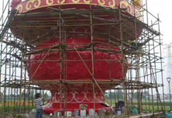 文化花籃雕塑定做，公園小品，旅游區花籃雕塑精選