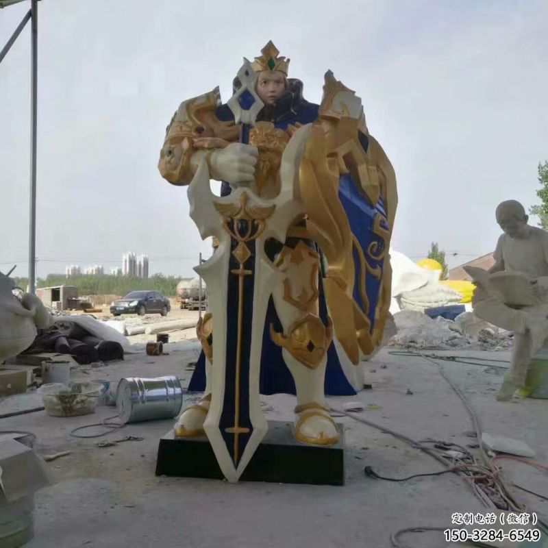 店門口機器人雕塑