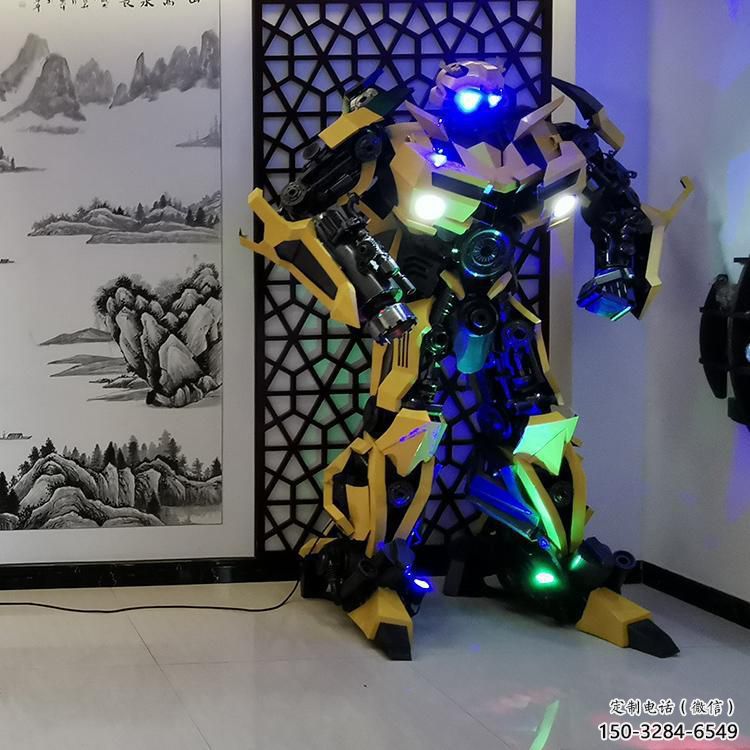 廣場機器人雕塑