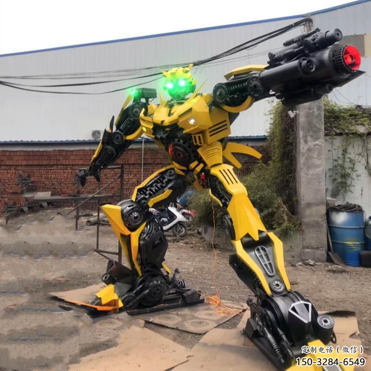 承接卡通大黃蜂雕塑