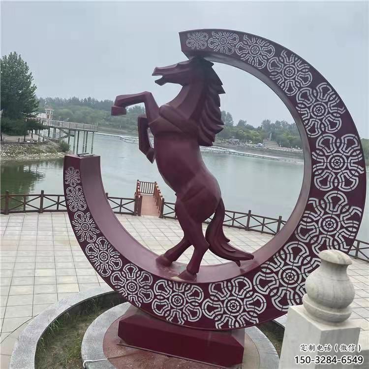 宣傳主題雕塑廠家，藝術(shù)形象標(biāo)識，地標(biāo)美陳雕塑