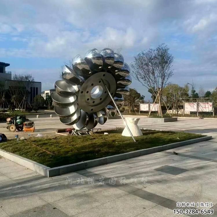 宣傳主題雕塑生產公司，藝術形象標識，地標美陳雕塑