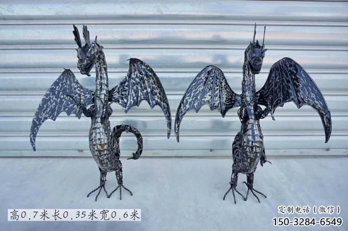 恐龍雕塑常用，鋼管組合，景觀鐵藝恐龍雕塑定價(jià)