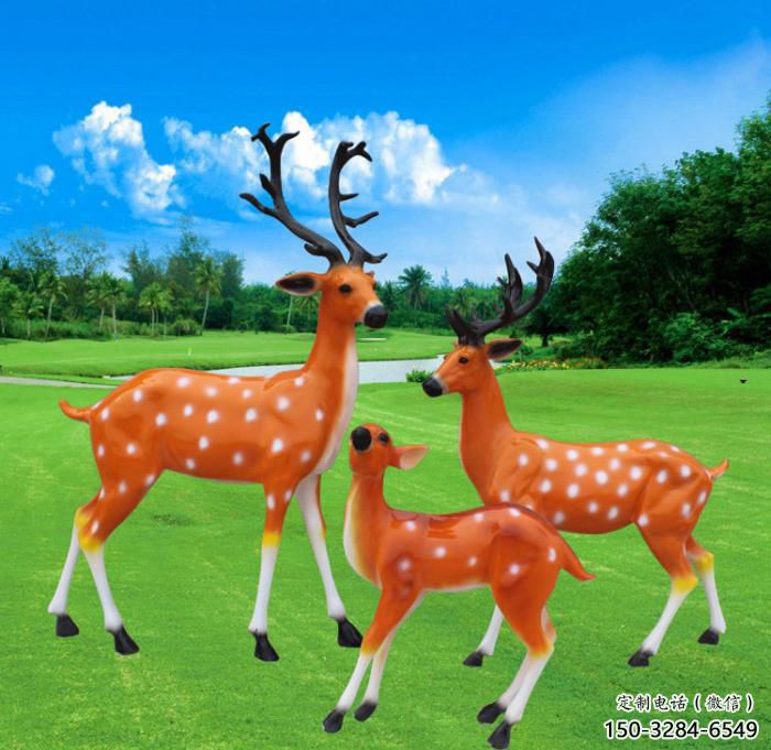 大型小鹿雕塑