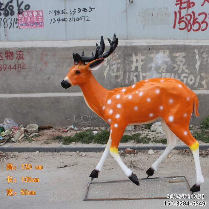 仿真小鹿雕塑