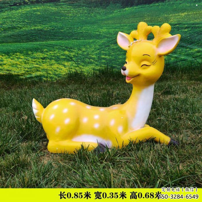小鹿雕塑精選，戶外雕塑，景觀卡通小鹿雕塑優(yōu)價(jià)