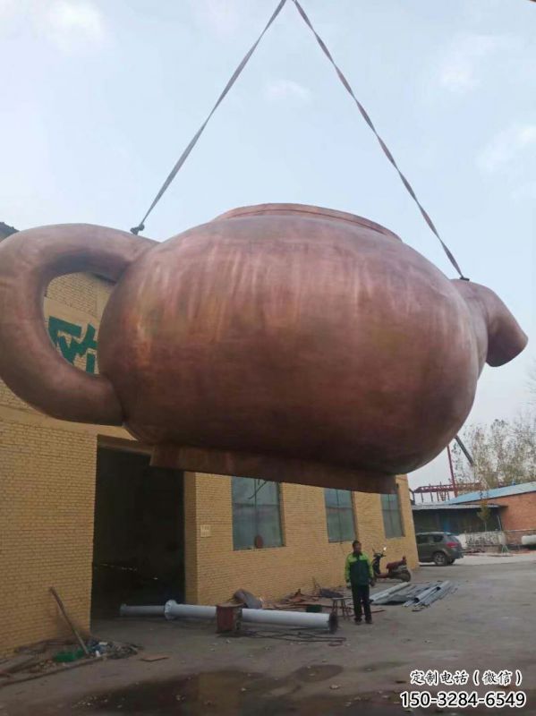 擺件風(fēng)景區(qū)天壺雕塑-花園小品-天壺雕塑景觀生產(chǎn)廠家