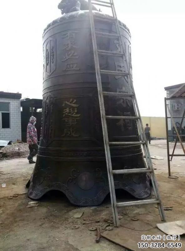 大型銅鐘制作
