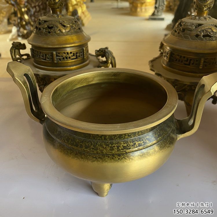 制作宣德爐香爐雕塑廠家