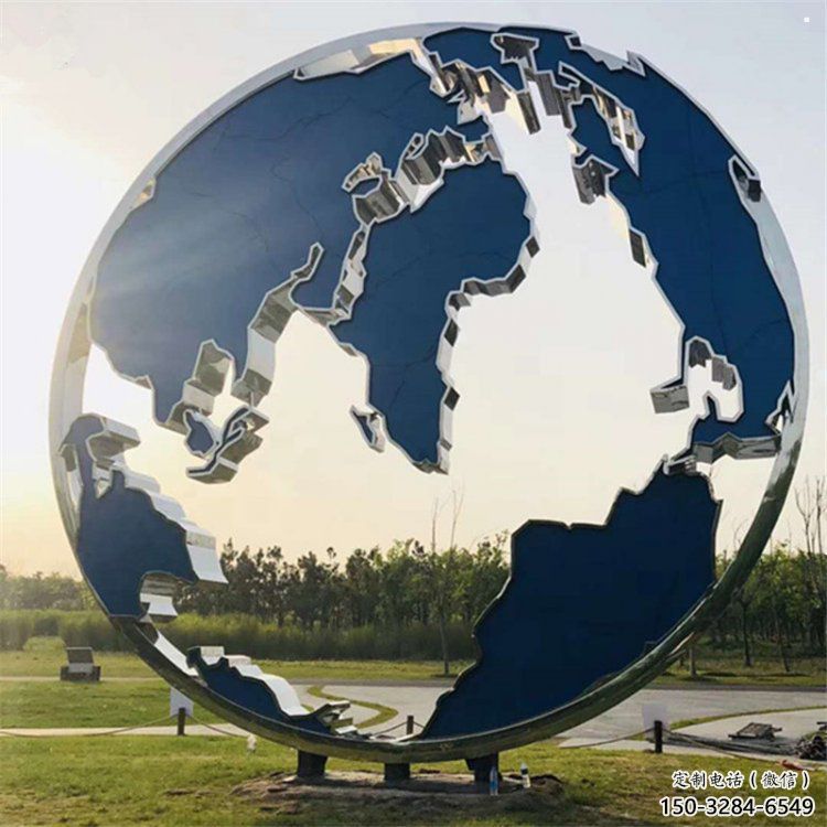 地圖雕塑選定，美陳雕塑，現(xiàn)代不銹鋼地圖雕塑優(yōu)選
