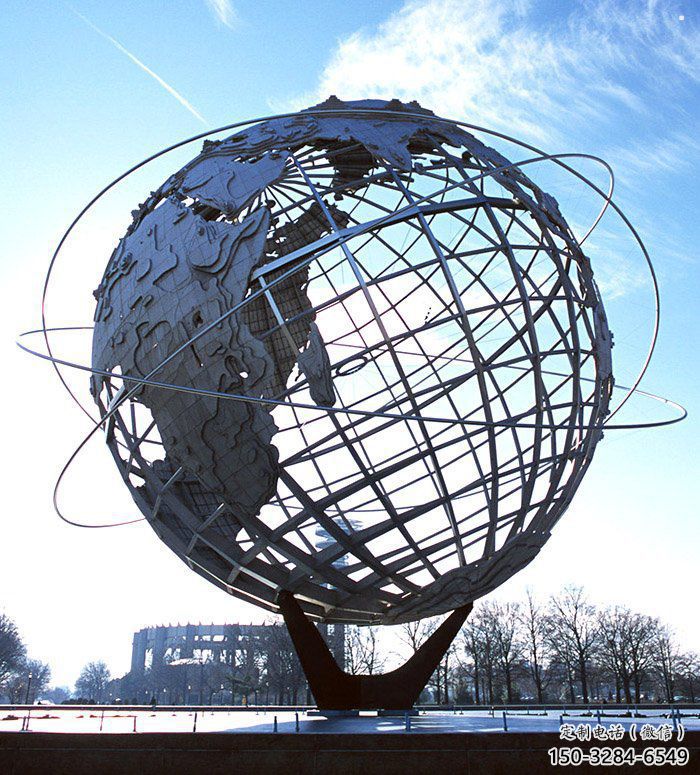 地球儀雕塑生產商，街頭藝術，藝術現代地球儀雕塑精選
