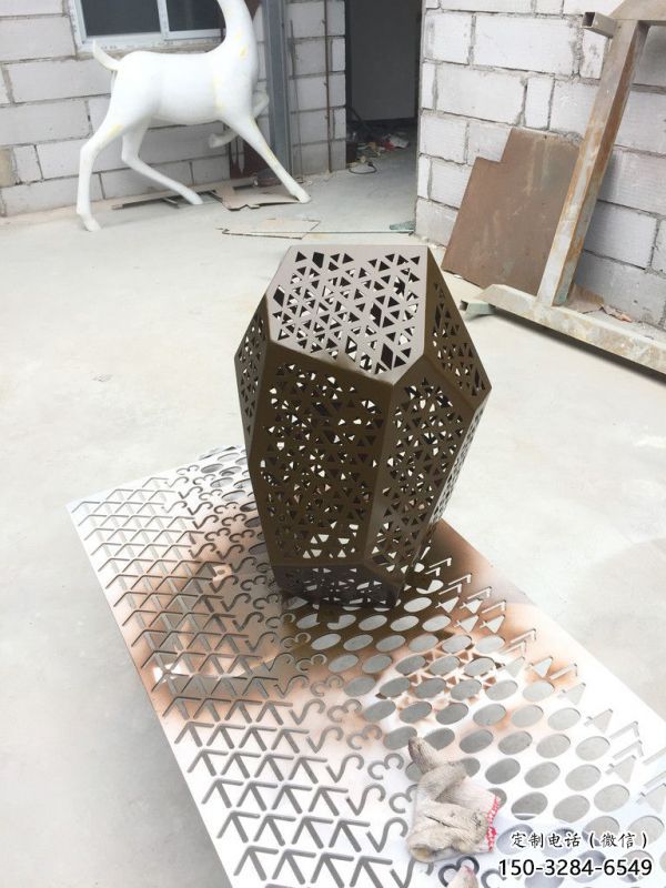 仿古鵝卵石雕塑