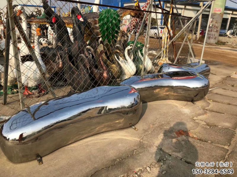 公園坐凳雕塑，噴砂發光雕塑，鍛造工藝