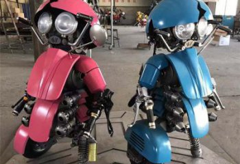 酒店機(jī)器人雕塑