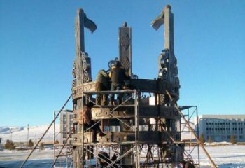 安裝景觀地標(biāo)雕塑場(chǎng)景