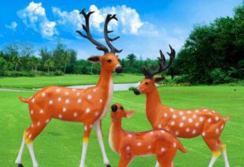 大型小鹿雕塑