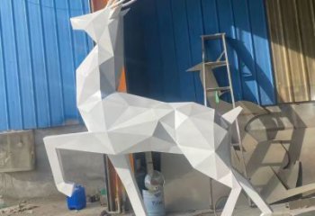 商業(yè)小鹿雕塑標(biāo)準(zhǔn)，廣場雕塑，烤漆小鹿雕塑供給