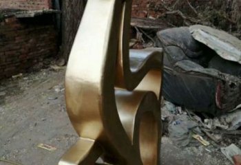 小鹿雕塑精選，景觀概念，抽象銅鹿雕塑觀賞型