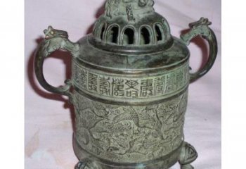 古法博山爐銅雕塑