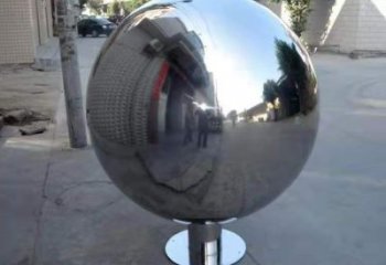 地球雕塑供求，村標(biāo)概念，鏡面不銹鋼地球雕塑通用