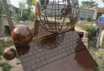 地球儀雕塑精選，陸地擺件，景觀筆記本地球儀雕塑精品