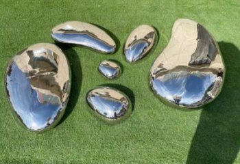 歐式鵝卵石雕塑