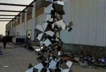 城市景觀石雕塑，網(wǎng)格體育雕塑，古銅效果