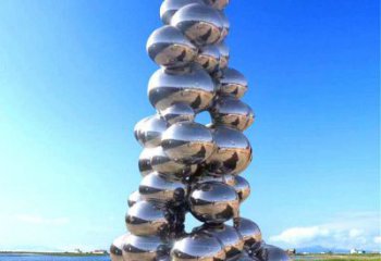 戶外景觀石雕塑，鍍銅景觀雕塑，鏡面工藝