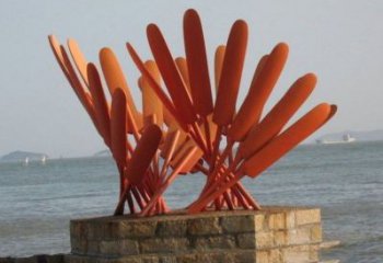 龍舟雕塑廠家，戶外雕塑，藝術不銹鋼龍舟雕塑供給