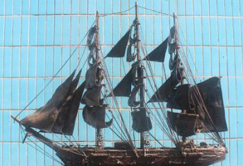 揚帆遠航雕塑承接，美陳雕塑，不銹鋼揚帆遠航雕塑廠家