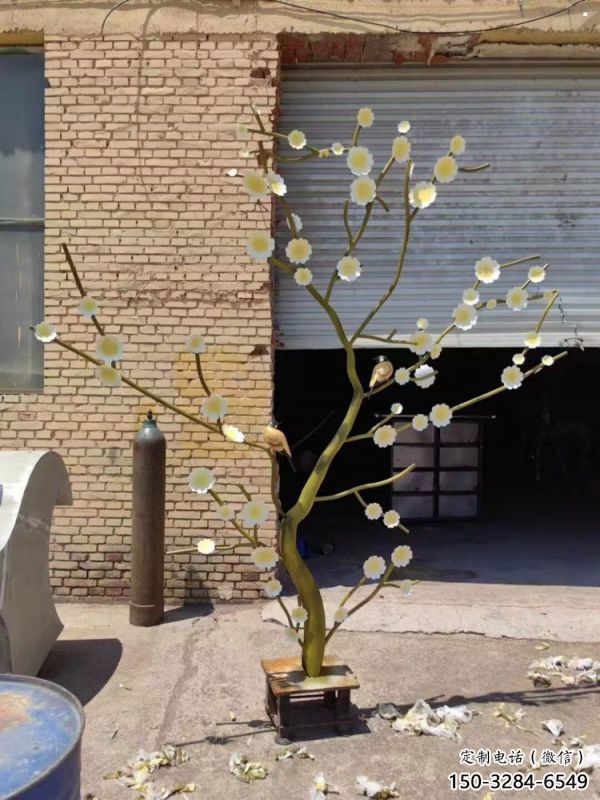 紫丁香雕塑定做，公園小品，不銹鋼紫丁香雕塑廠家精選