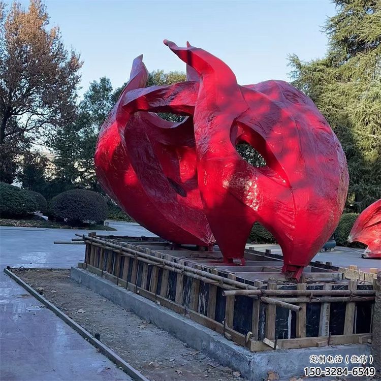 火焰雕塑工廠標準，多彩藝術，不銹鋼火焰雕塑供應