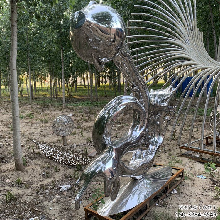 波浪雕塑提供，露天雕塑，不銹鋼波浪雕塑廠家承接