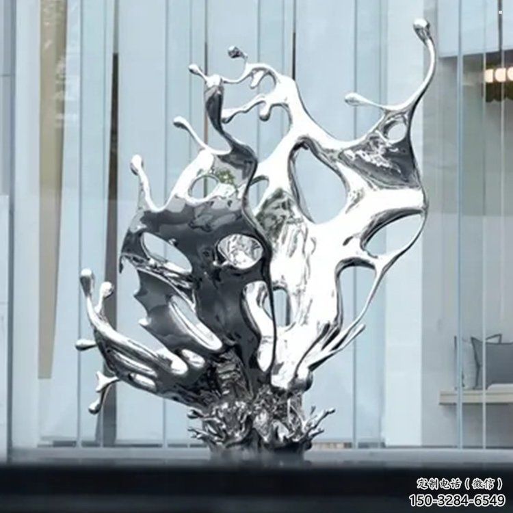 海浪紋雕塑常用，鋼管組合，不銹鋼海浪紋雕塑定價