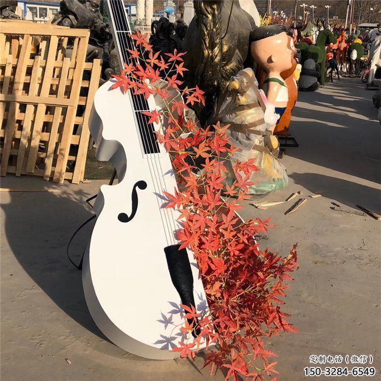 提琴雕塑定價(jià)，廣場雕塑，不銹鋼提琴雕塑優(yōu)價(jià)