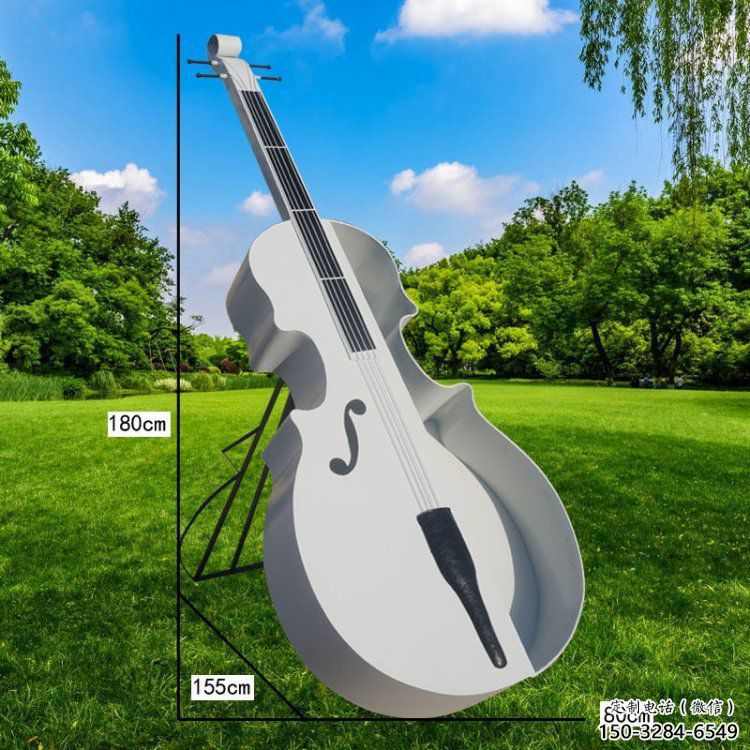 提琴雕塑供需，多彩藝術(shù)，不銹鋼提琴雕塑制造